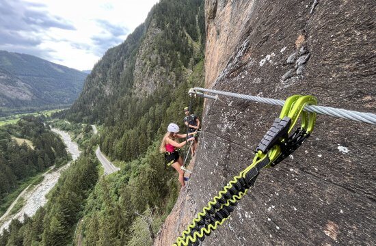 Neuer Klettersteig in Afens