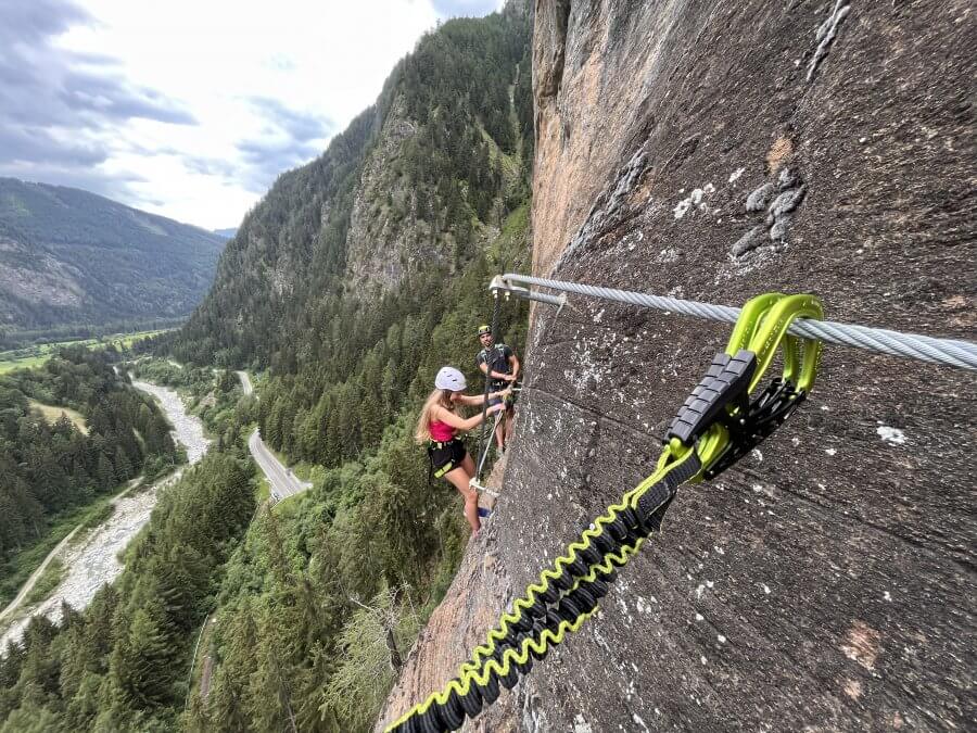 Nuova via ferrata ad Avenes