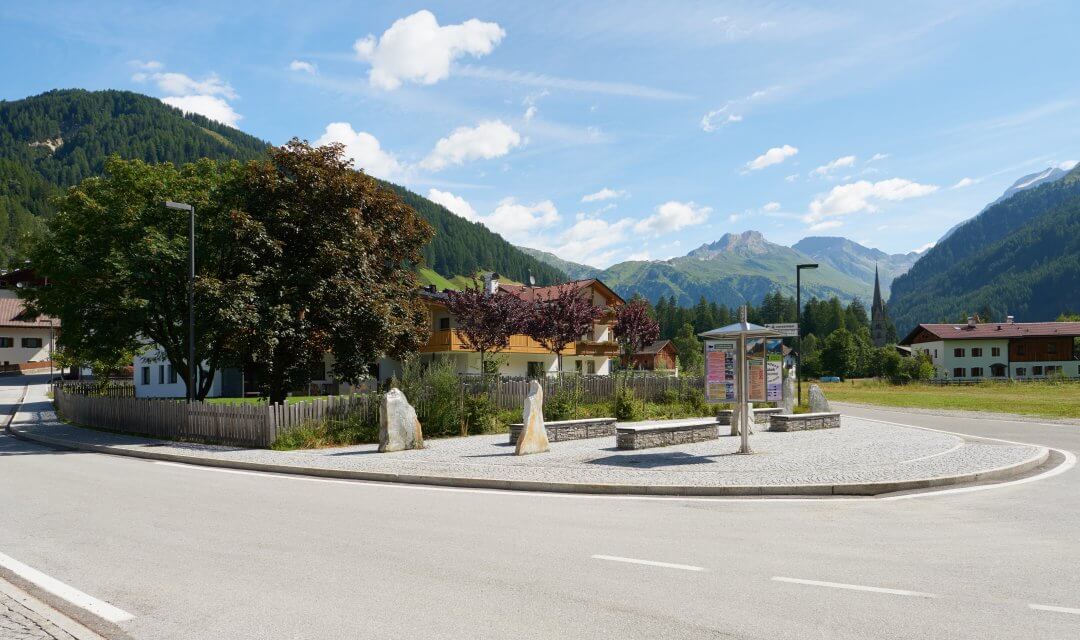 Riqualificazione della piazza del paese a San Giacomo, Val di Vizze