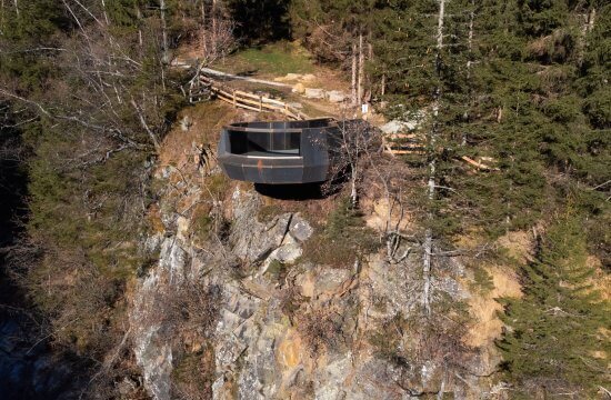 Wasserfall „Hölle“ in Innerpflersch: Neue Aussichtsplattform