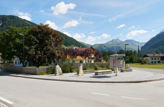 Riqualificazione della piazza del paese a San Giacomo, Val di Vizze